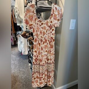 Amazon Midi Floral Dress